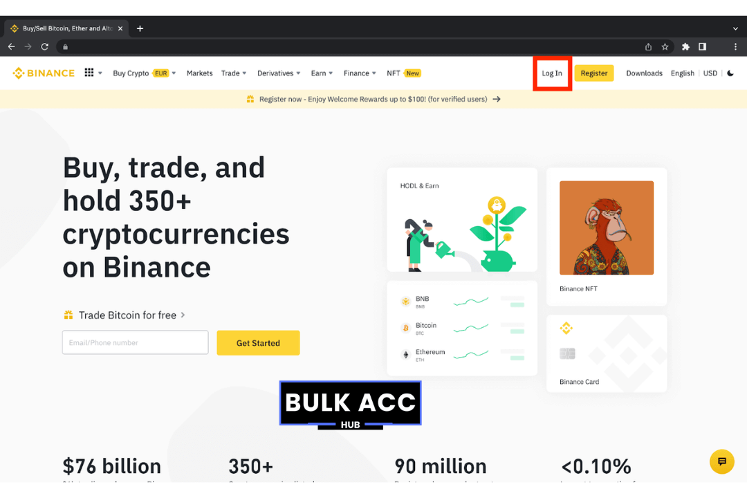 Verified Binance Account for Sale