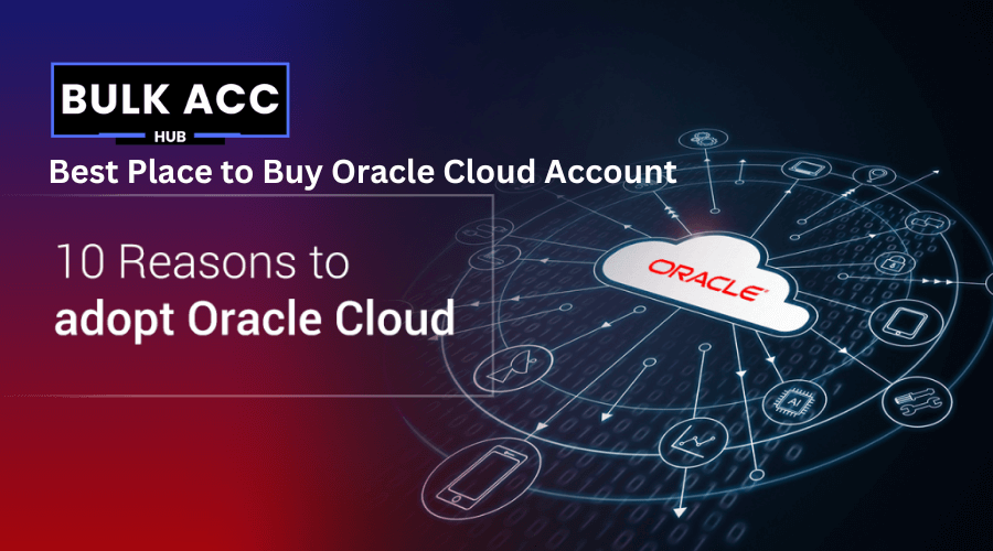 Oracle Cloud Accounts for sale