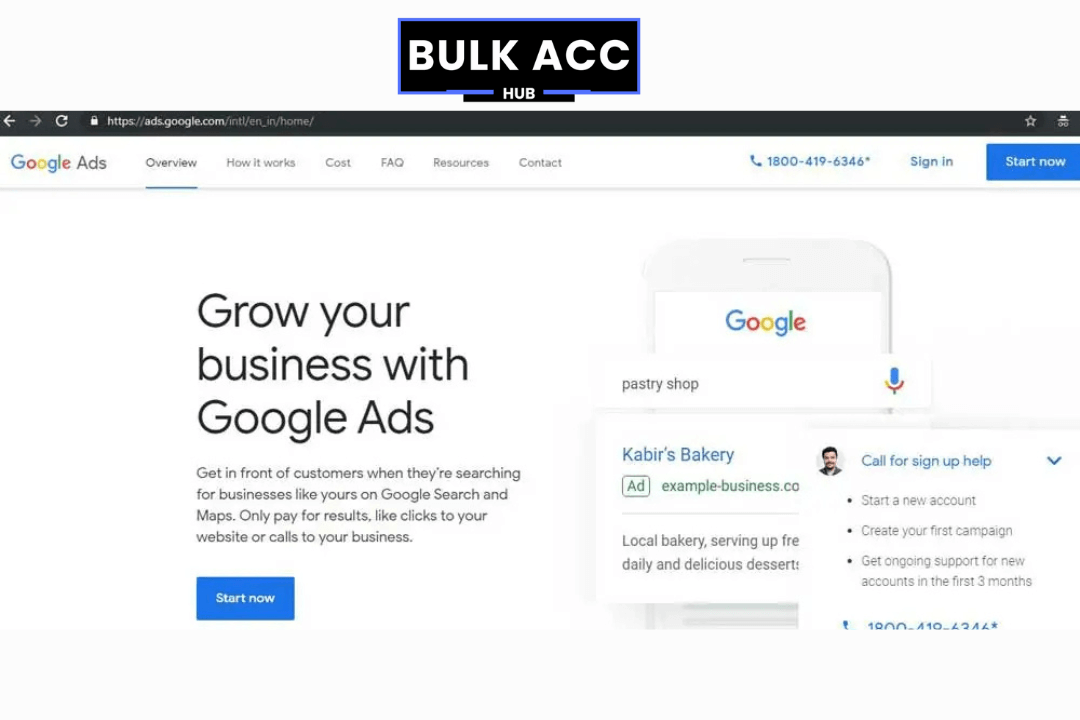 Google Ads Account for Sale