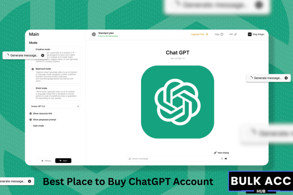 Buy ChatGPT Accounts