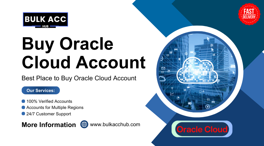 Buy Oracle Cloud Accounts