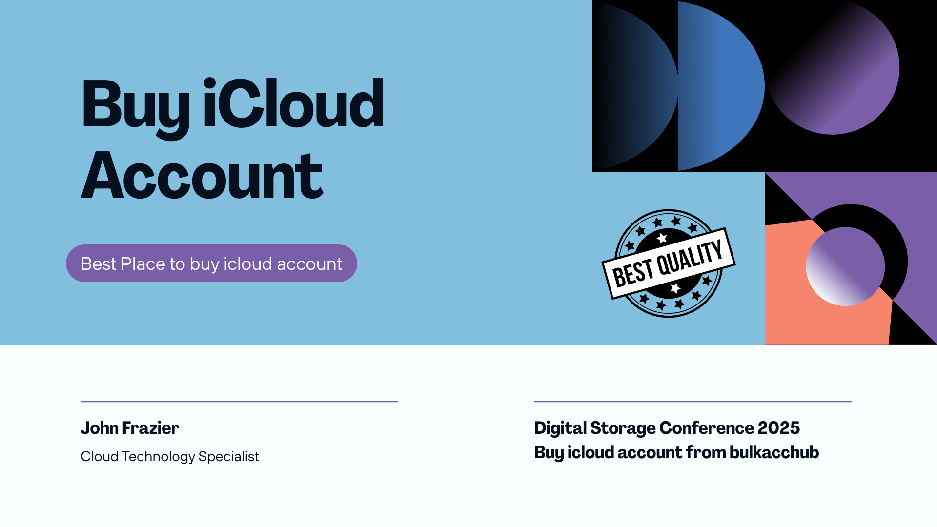 Buy iCloud Account